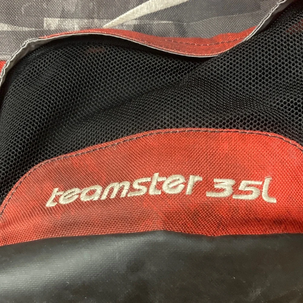 Speedo Teamster 35L Swim Red and Black Backpack